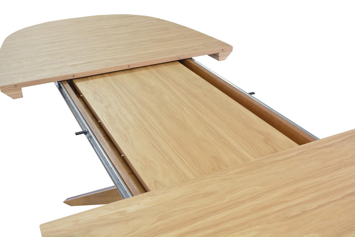 ESSTISCH BASTION Ausziehbar 200 - 300 / 110 x 76 cm - Eichefarben, Holz (200/110/76cm) - MASSENO