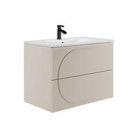 EINZELWASCHTISCH - 80cm x 46cm - MDF - beige - VUTOMA - Beige, Holz (80/60/46cm) - Vente-Unique