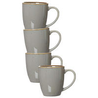 HENKELBECHER Taste taupe 340 ml 4er Set - Taupe, Keramik (0.34L) - Ritzenhoff Breker