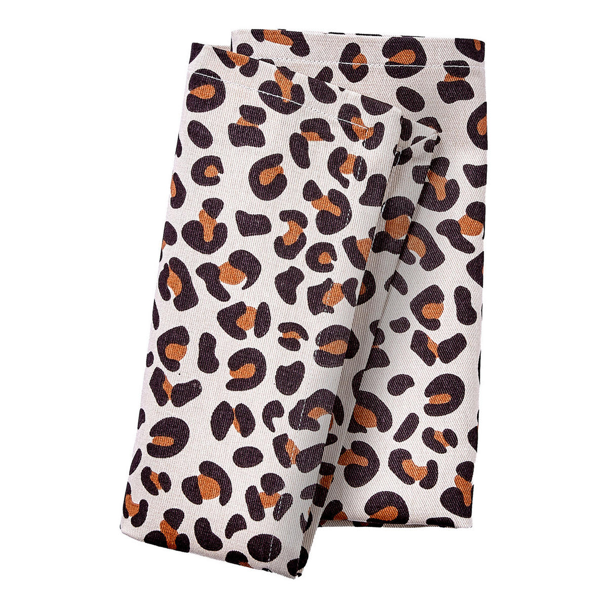 SERVIETTE (4er-Set) Vegas Strip - Beige/Schwarz, Textil (42/42cm) - Butlers