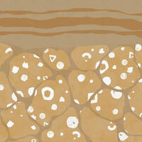 FOTOTAPETE künstlerisch 400 x 280 cm - Beige, Papier (400/280cm) - Sanders & Sanders