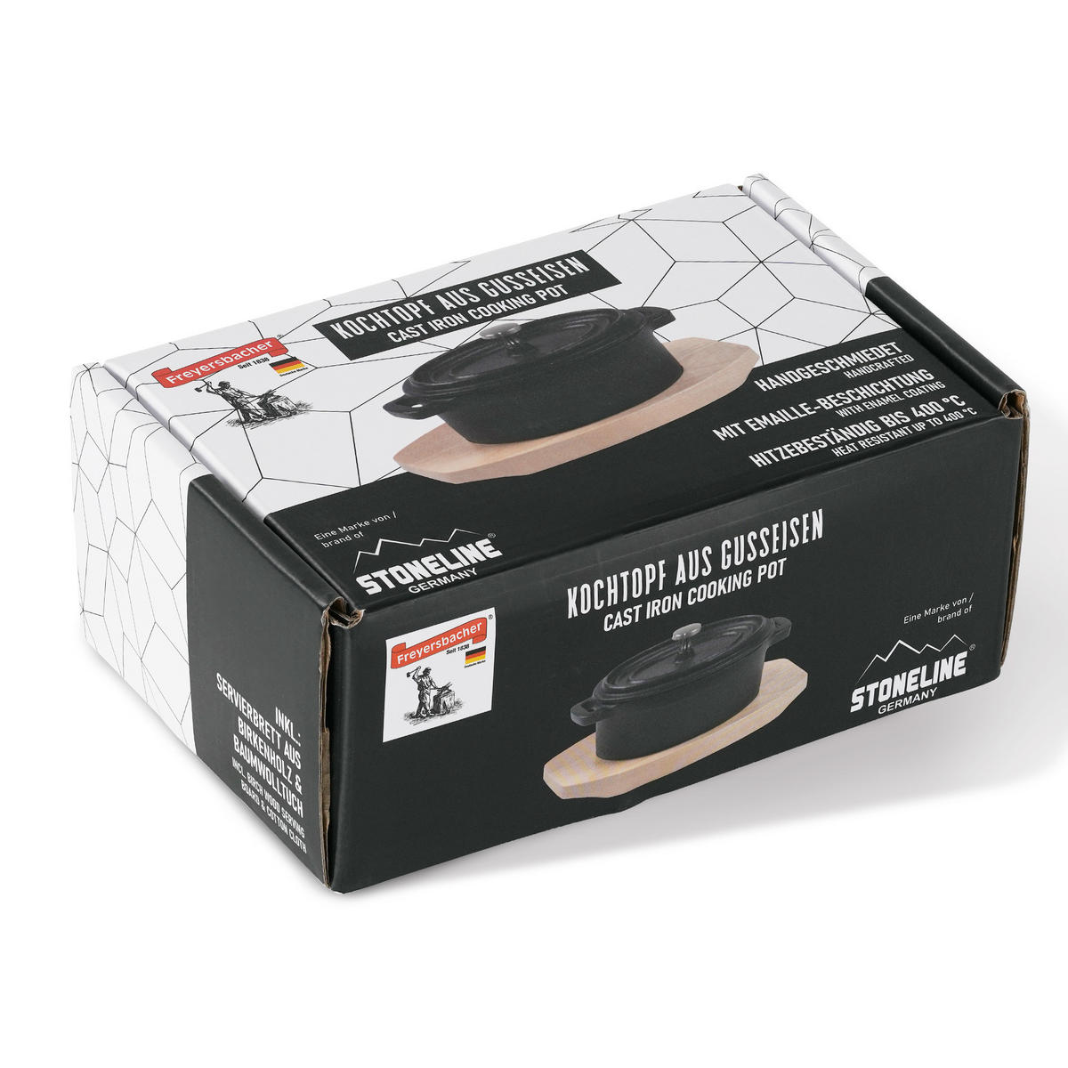 MINI Cocotte - Schwarz, Metall (12cm) - Stoneline