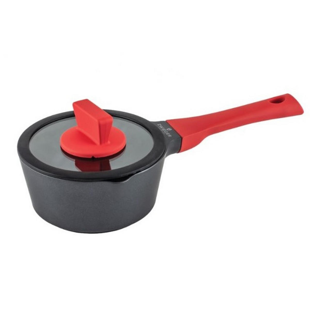SCHMORPFANNE Obsidian Schwarz 36.5/10/18.5 cm Metall - Schwarz, Metall (10cm) - Mondex