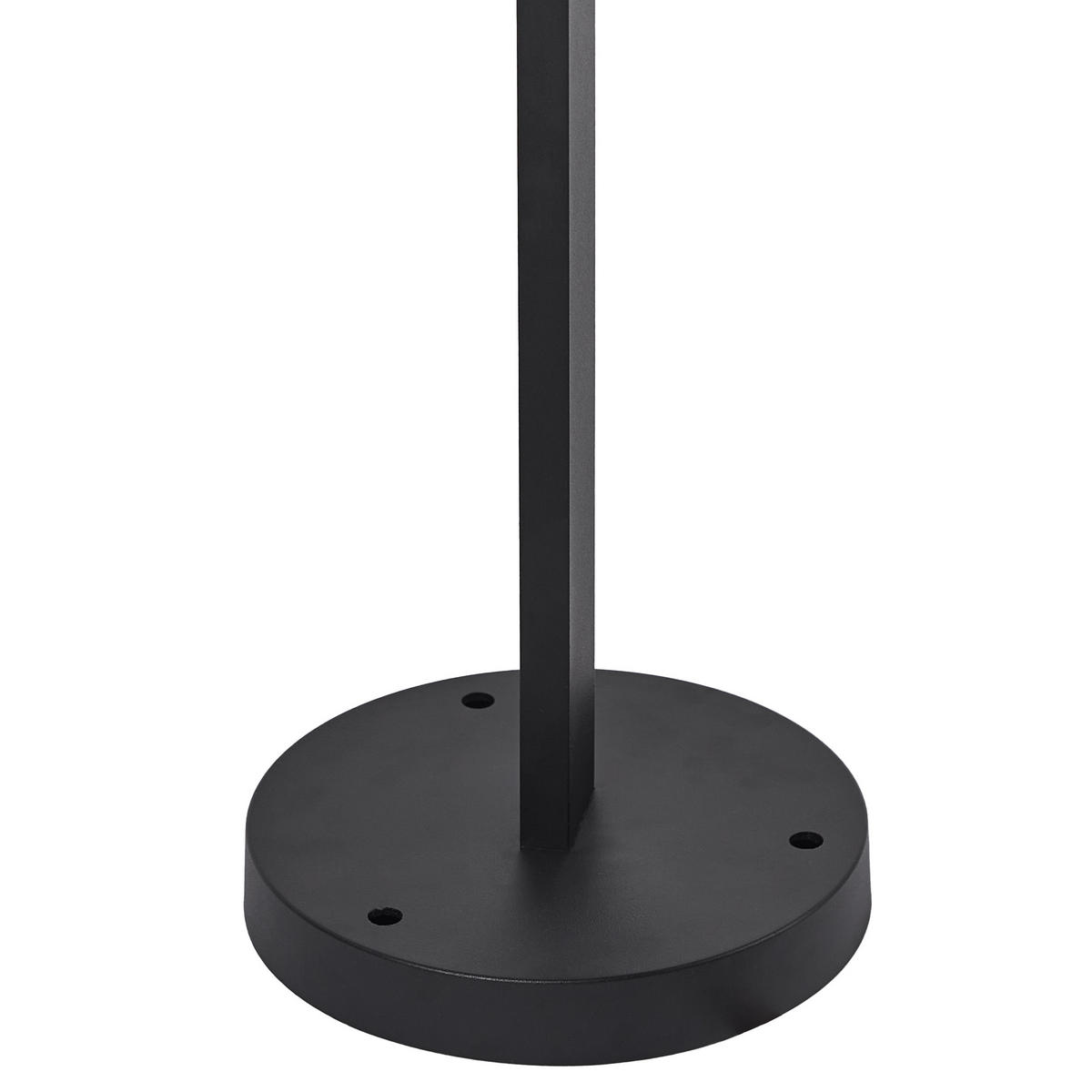 POLLERLEUCHTE Schwarz Kulsi - Schwarz, Metall (20/30/105cm) - Beliani