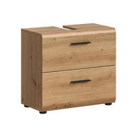 WASCHBECKENUNTERSCHRANK ICE (B/H/T: ca. 60/55/30 cm) in Artisan Oak Nachbildung/Artisan Oak Nachbildung - Eiche Artisan, Holz (60/55/30cm)