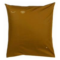 KISSENBEZUG Eyes nüsse 65 x 65 cm - Braun, Textil (65/65cm)