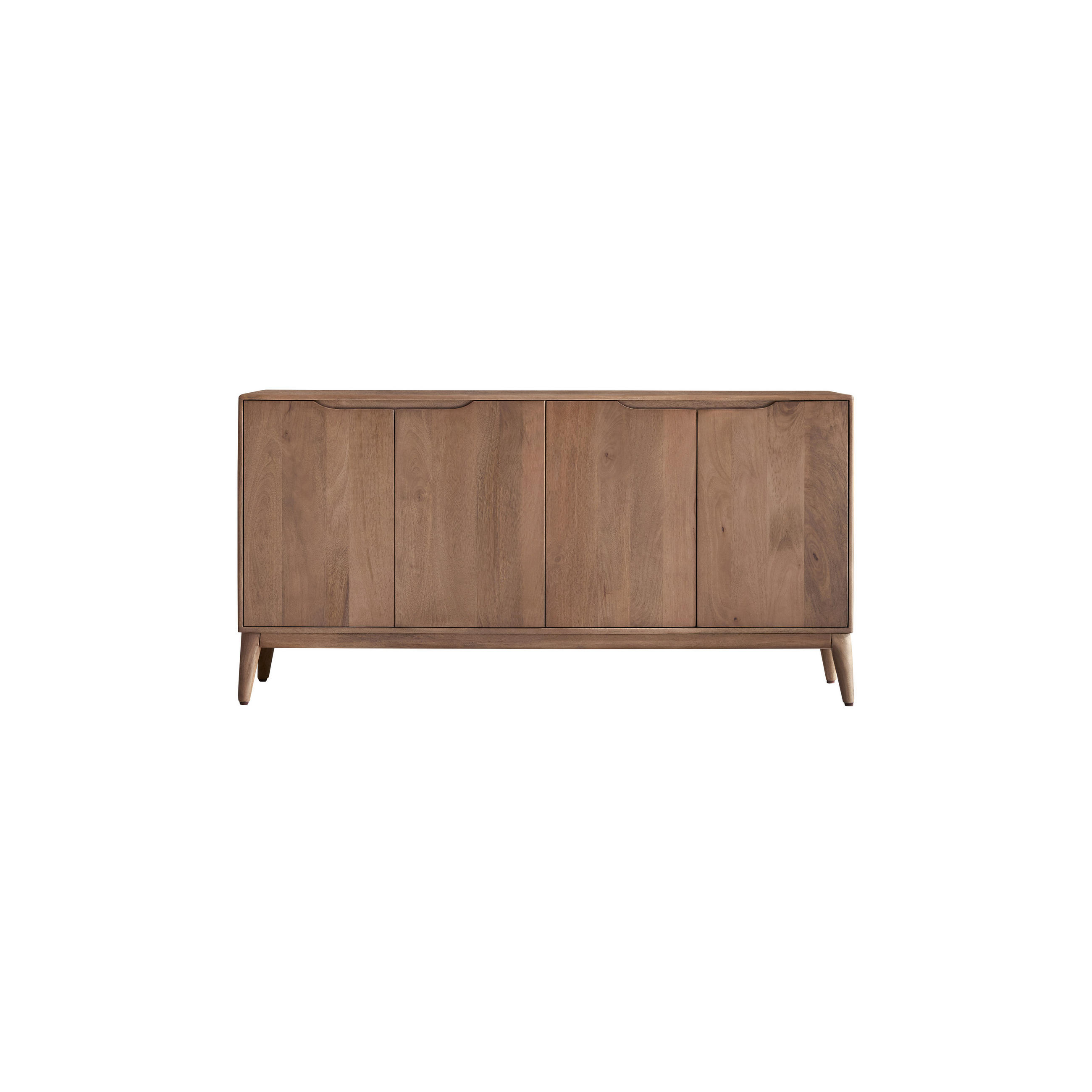 SIDEBOARD Gabrielle Braun aus Mango - Braun, Holz (160/81/40cm) - Tikamoon