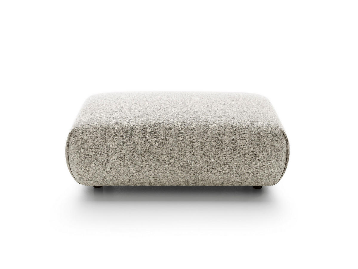 MASSENO Sitzhocker ZEST, Modern Polsterhocker, Fußhocker Beige - Beige, Holzwerkstoff/Kunststoff (70/42/113cm) - MASSENO