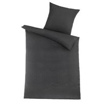 MIKROFASER-BETTWÄSCHE 135x200 Super softer Bettbezug aus 100% Polyester, Bettbezüge Schwarz Muster - Schwarz, Textil (135/200cm) - Carpe Sonno