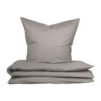 BETTWÄSCHESET Soho - Renforcé - 2-teilig - 135 x 200 cm - Hellgrau - Hellgrau, Textil (135/200cm) - Uncover by Schiesser