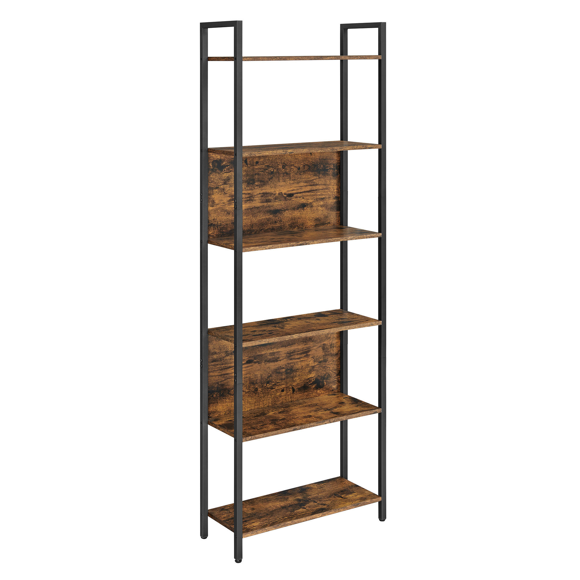 Vasagle Bücherregal Braun 24x186x60 cm