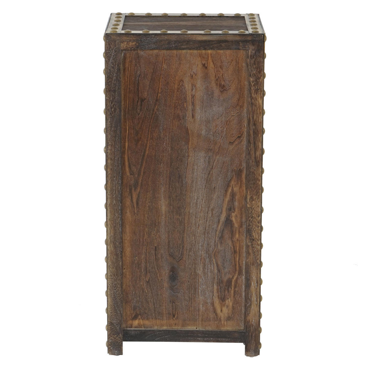 KOMMODE 4 SCHUBLADEN SHABBY-LOOK Braun - Braun, Holz (33/70/26cm) - MCW