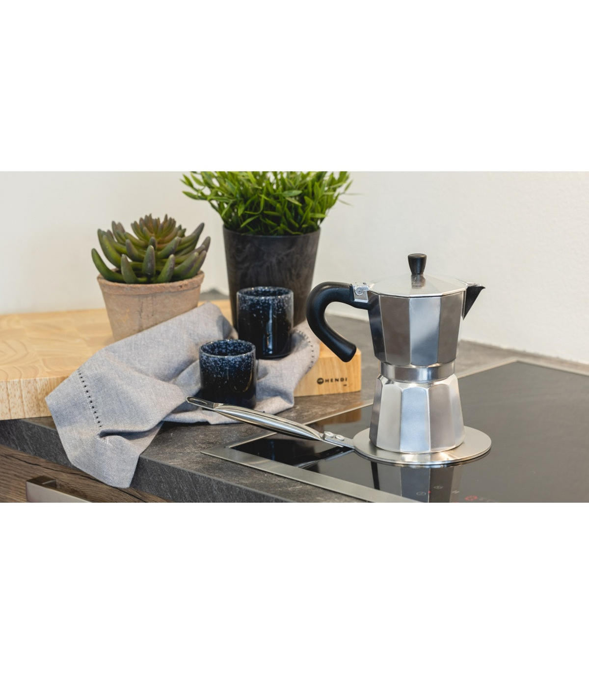 PERKOLATOR Kaffeekanne - 6 Tassen - Silber - Silberfarben, Metall (11/20/20cm)