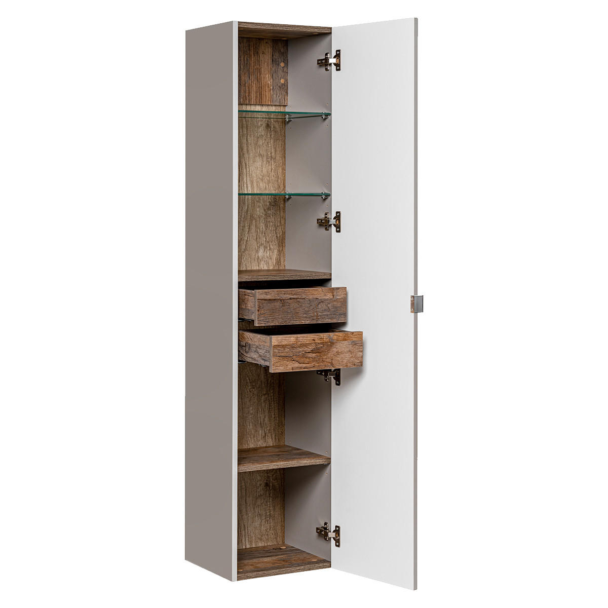 ZÁVĚSNÝ SLOUPEK Éros Krtek - šedohnědá, kompozitní dřevo (35/160/33cm) - Petits-meubles