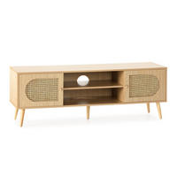 TV-ELEMENT Luna 2 türen Eichefarbe - Honigeiche, Holzwerkstoff (140/48/40cm) - VS Venta-stock
