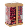 WEIHNACHTSKUGELN Rot 60er-Set - Rot, Kunststoff (8/9.2/8cm) - Atmosphera Createur d´interieur