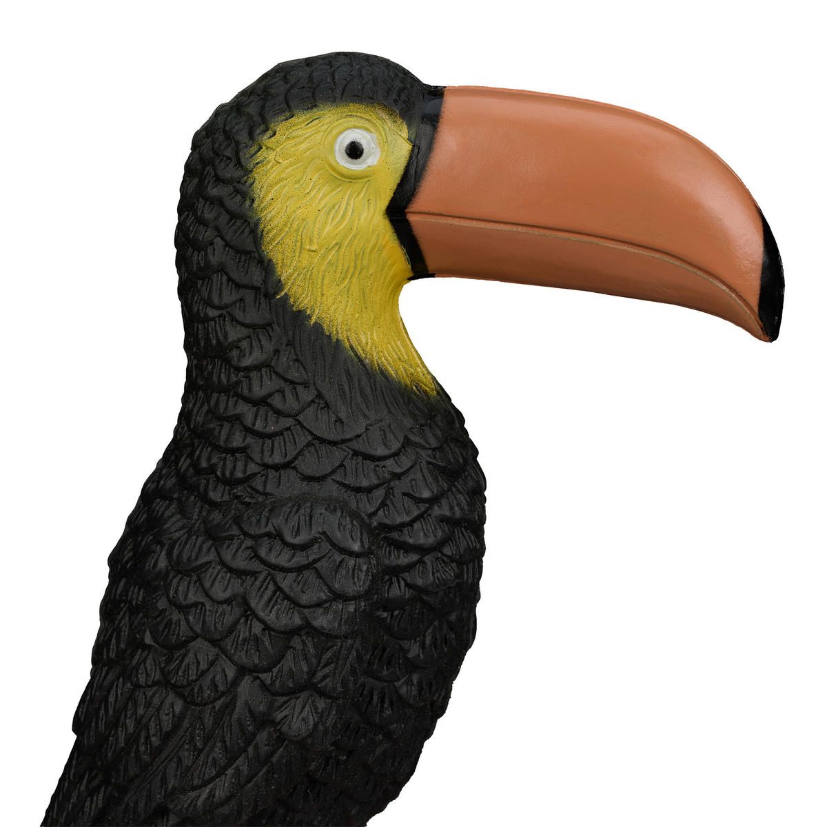 VOGEL-GARTENFIGUR - Multicolor, Kunststoff (10/35/19cm) - Relaxdays