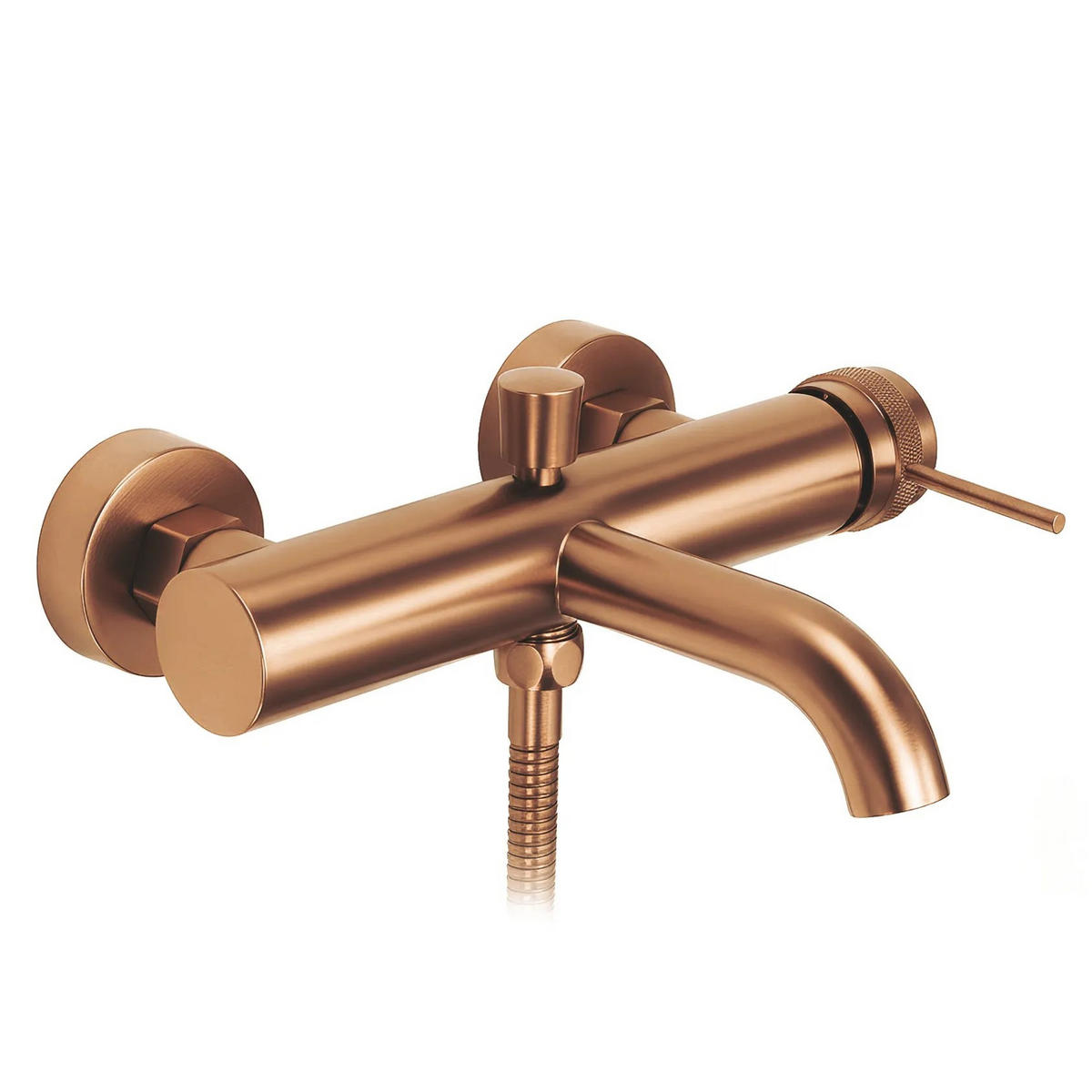 WANNENARMATUR Rea Lungo Grip Brush Copper - Kupferfarben, Metall (19/4/25cm) - REA