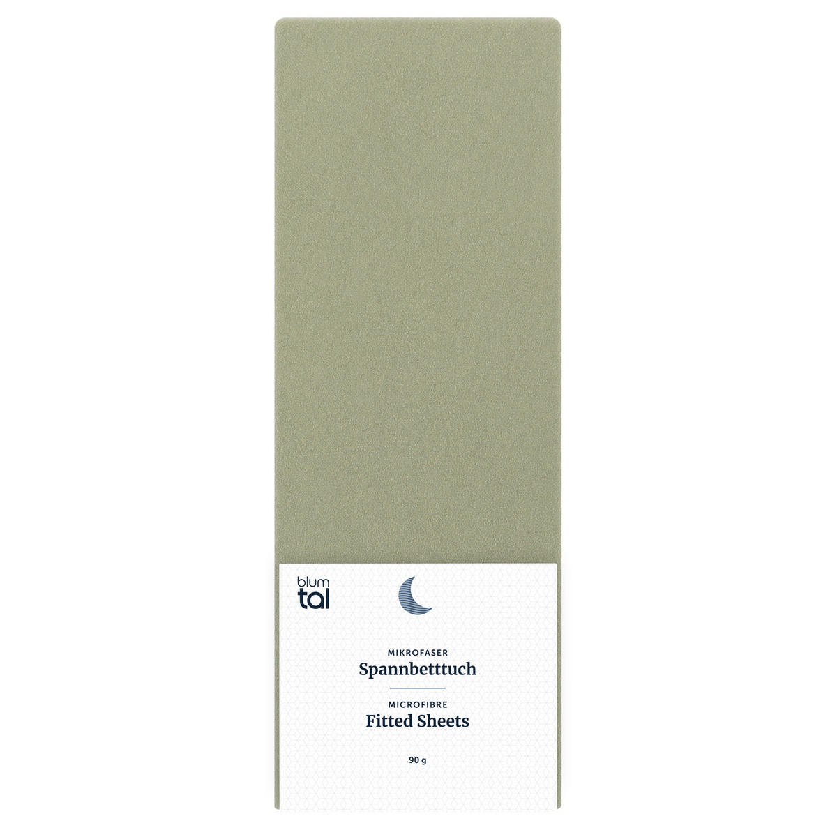 SPANNBETTLAKEN 120/200/30 cm Olivgrün - Olivgrün, Textil (120/200cm) - Blumtal