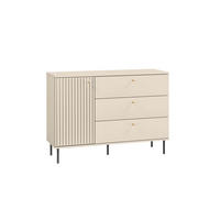 SIDEBOARD SOPHIE Beige 120x40x85 cm - Beige, Holzwerkstoff (120/85/40cm) - FURNLUX