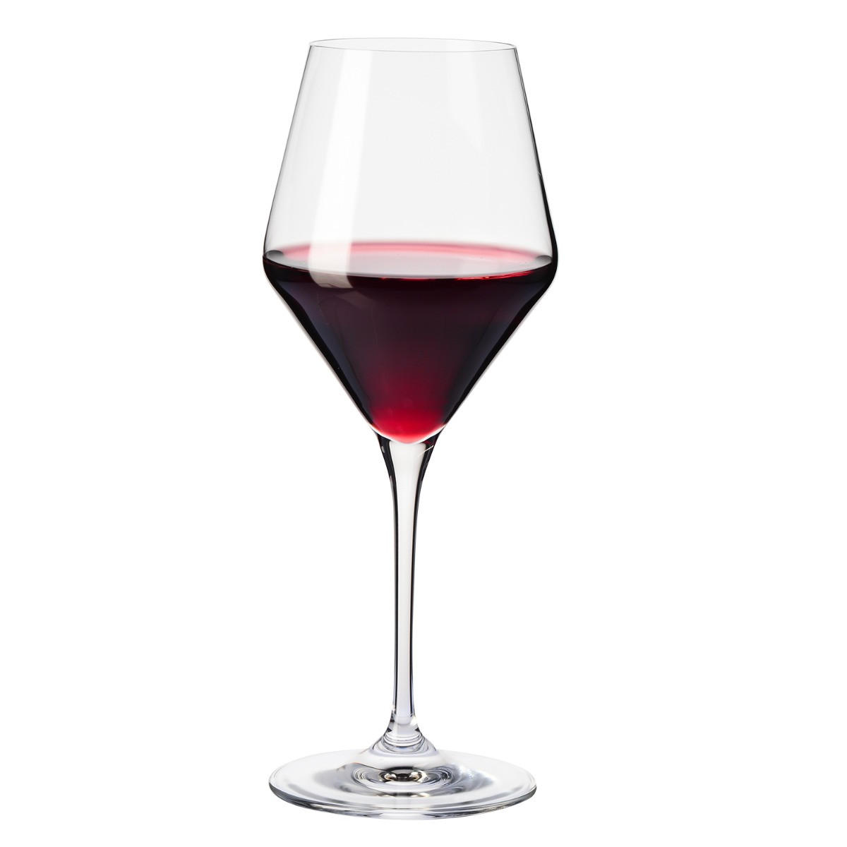 ROTWEINGLÄSER RAY, 4ER-SET, 450 ML - Transparent, Glas (0.45L) - Krosno Glass