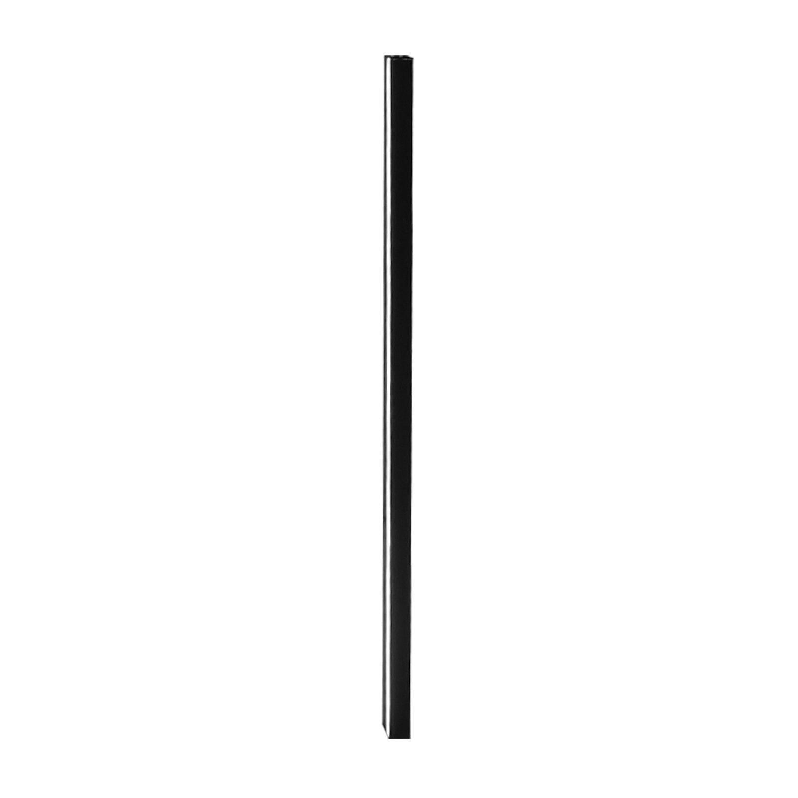 ZMH Led-Wandleuchte Schwarz 3.8x80x2.5 cm