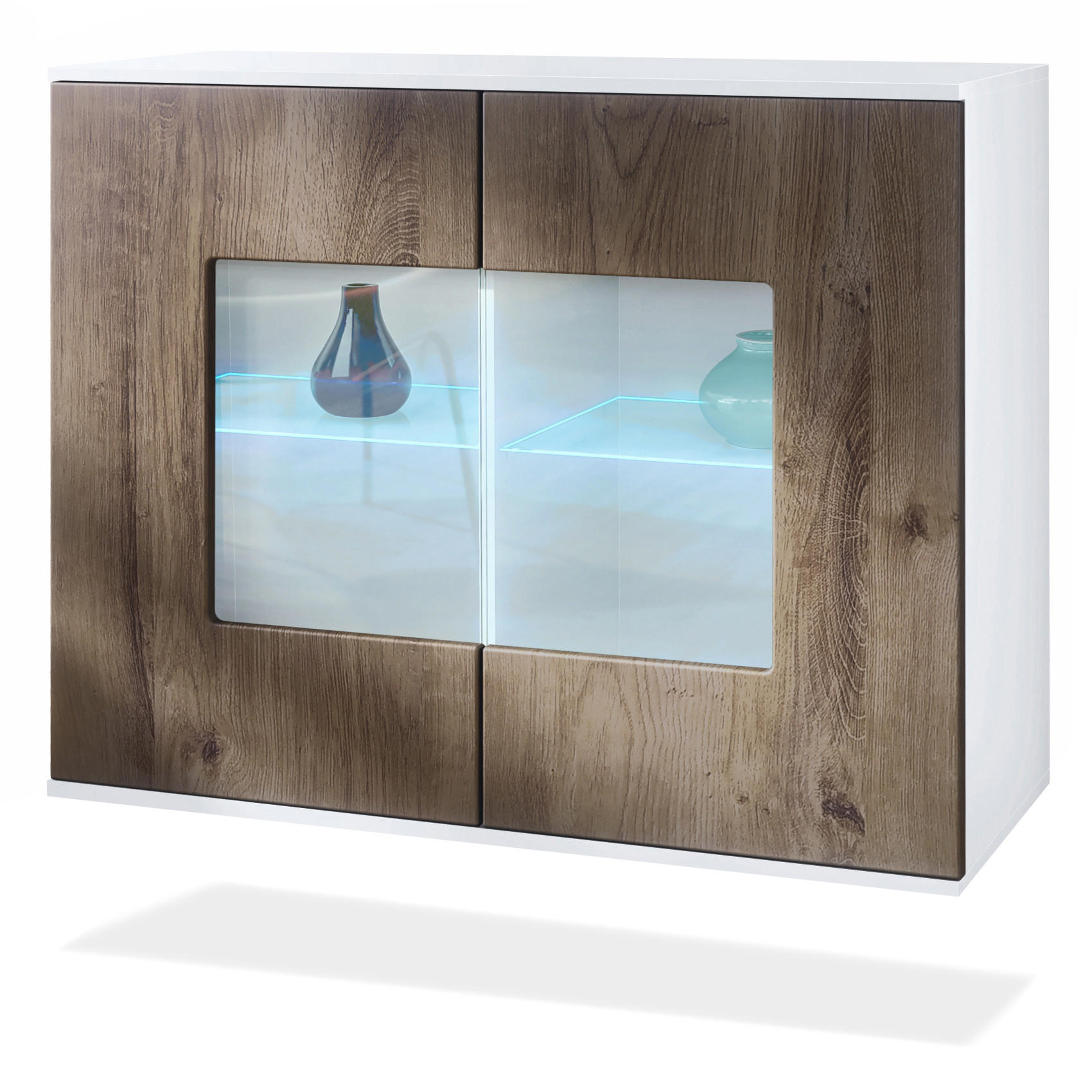 KOMMODE Grömitz Eiche Ribbeck - Alteiche, Holzwerkstoff (92.5/73.5/35cm) - Vladon