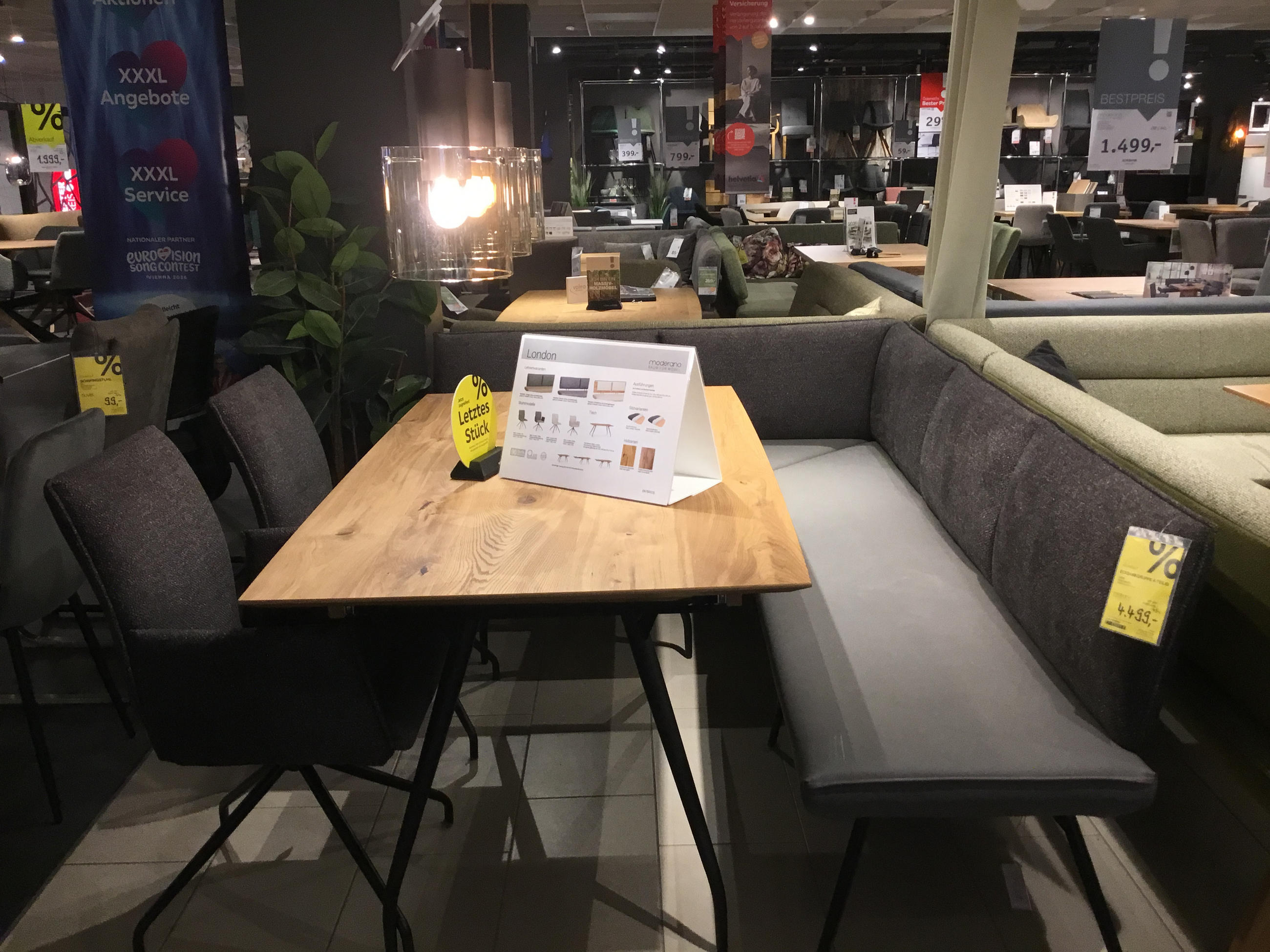 Eckbankgruppe 4-Teilig - Moderano