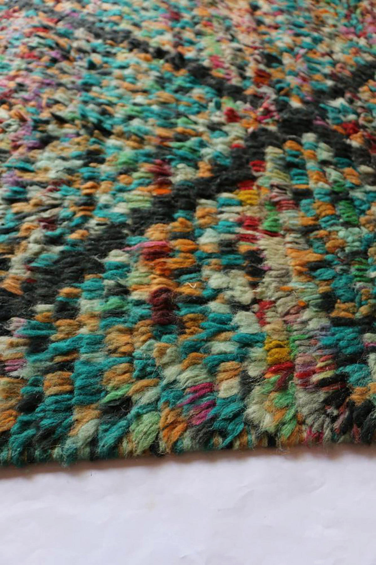 BERBERTEPPICH aus reiner Wolle 75x 304 cm - Multicolor, Naturmaterialien (75/304cm) - AFK Living