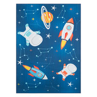 KINDERTEPPICH SNOOKI Dunkelblau 200/300 cm - Dunkelblau, Textil (200/300cm) - Tapiso