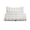 BOXBETT Nova In Rolf - Creme, Holzwerkstoff/Textil (140/200cm) - Fun Möbel