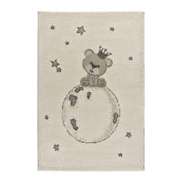 KINDERTEPPICH Weiß Cranberry 115/170 cm - Weiß, Naturmaterialien/Textil (115/170cm) - Atticgo