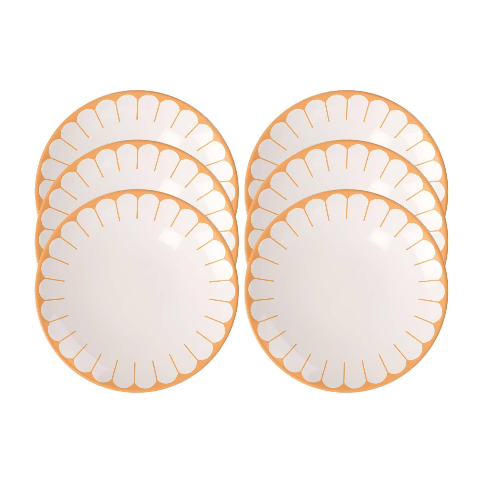 FRÜHSTÜCKSTELLER Fleur Couleur Soleil ø 21,2 cm 6er Set - Gelb, Keramik (21.2cm) - Villeroy & Boch
