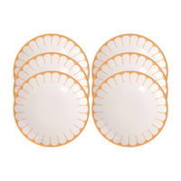 FRÜHSTÜCKSTELLER Fleur Couleur Soleil ø 21,2 cm 6er Set - Gelb, Keramik (21.2cm) - Villeroy & Boch
