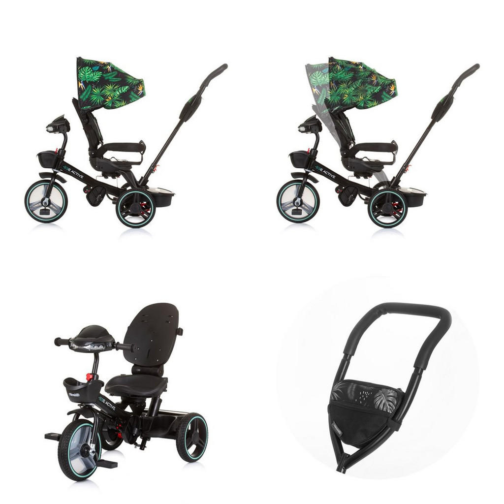 Thumbnail - Chipolino Dreirad, Grün, Metall, 50x96x117 cm, unisex, Outdoor Spielzeug, Kinderfahrzeuge