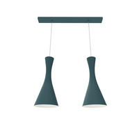 HÄNGELEUCHTE - Blau, Metall (20/70/120cm) - Lumicom