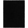 HOCHFLORTEPPICH 200/275 cm Schwarz - Schwarz, Naturmaterialien/Textil (200/275cm) - LIVABLISS
