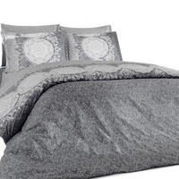 BETTWÄSCHE 4-teilig 200/220 cm ZUMRUT - Grau, Textil (200/220cm) - ROLFNERS