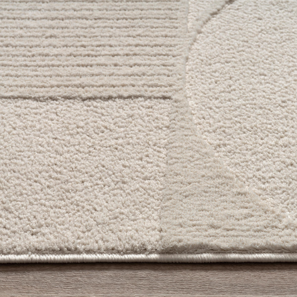 KURZFLORTEPPICH 120/170 cm Samos 941 - Creme, Textil (120/170cm) - Paco Home