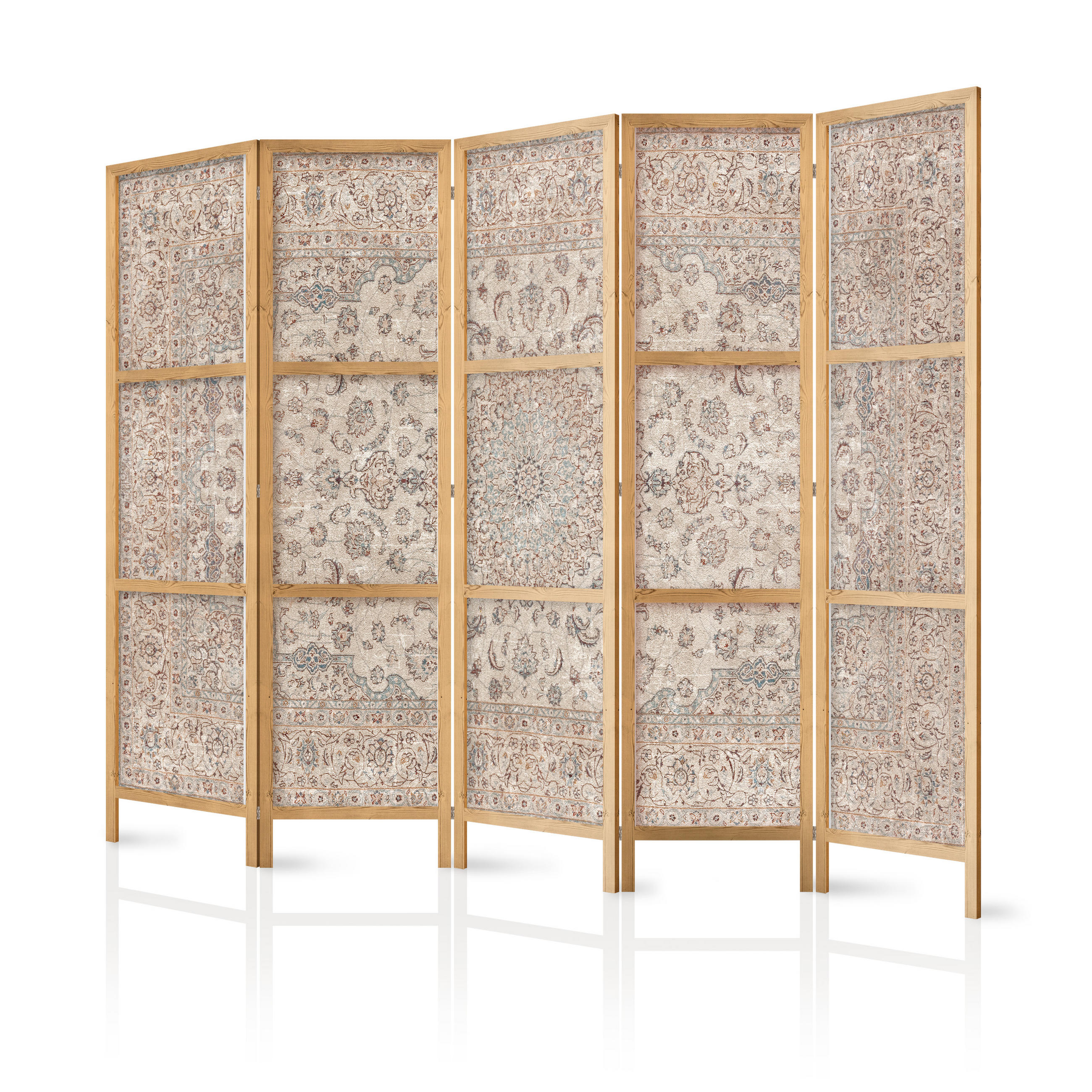Muralo Paravent Beige 225x172x3 cm