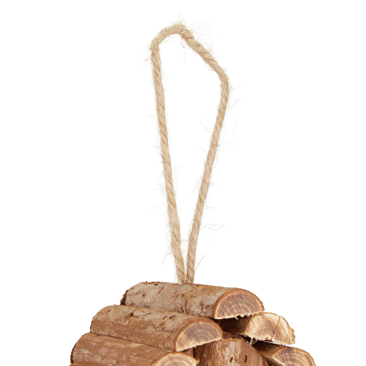 VOGELHAUS - Braun, Holz (11/24.5/8cm) - Relaxdays