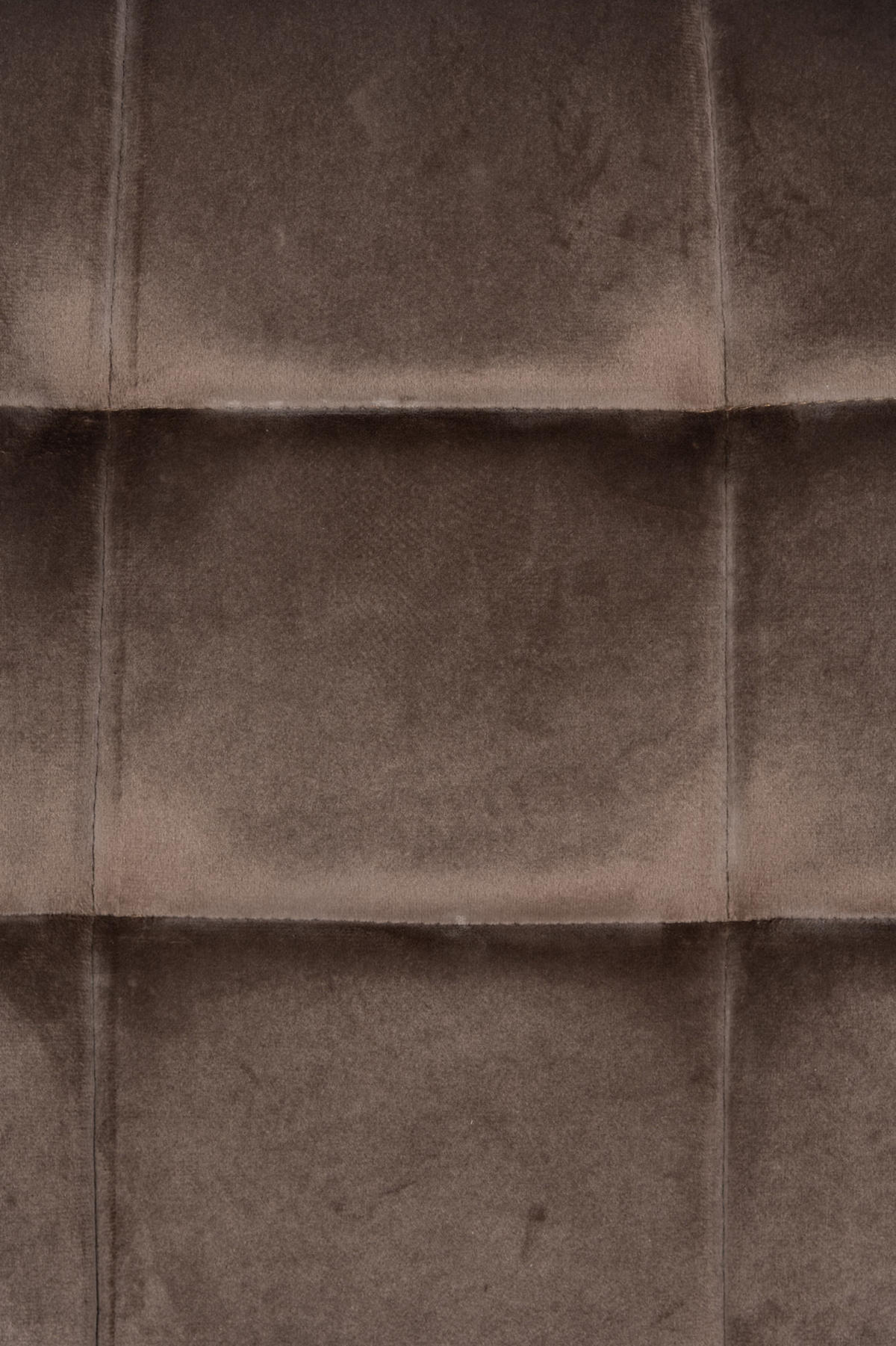 ESSZIMMERSTUHL Atina Samt, Gestell Metall Schwarz Braun - Schwarz/Braun, Textil/Metall (45/84/55cm) - TPFLiving