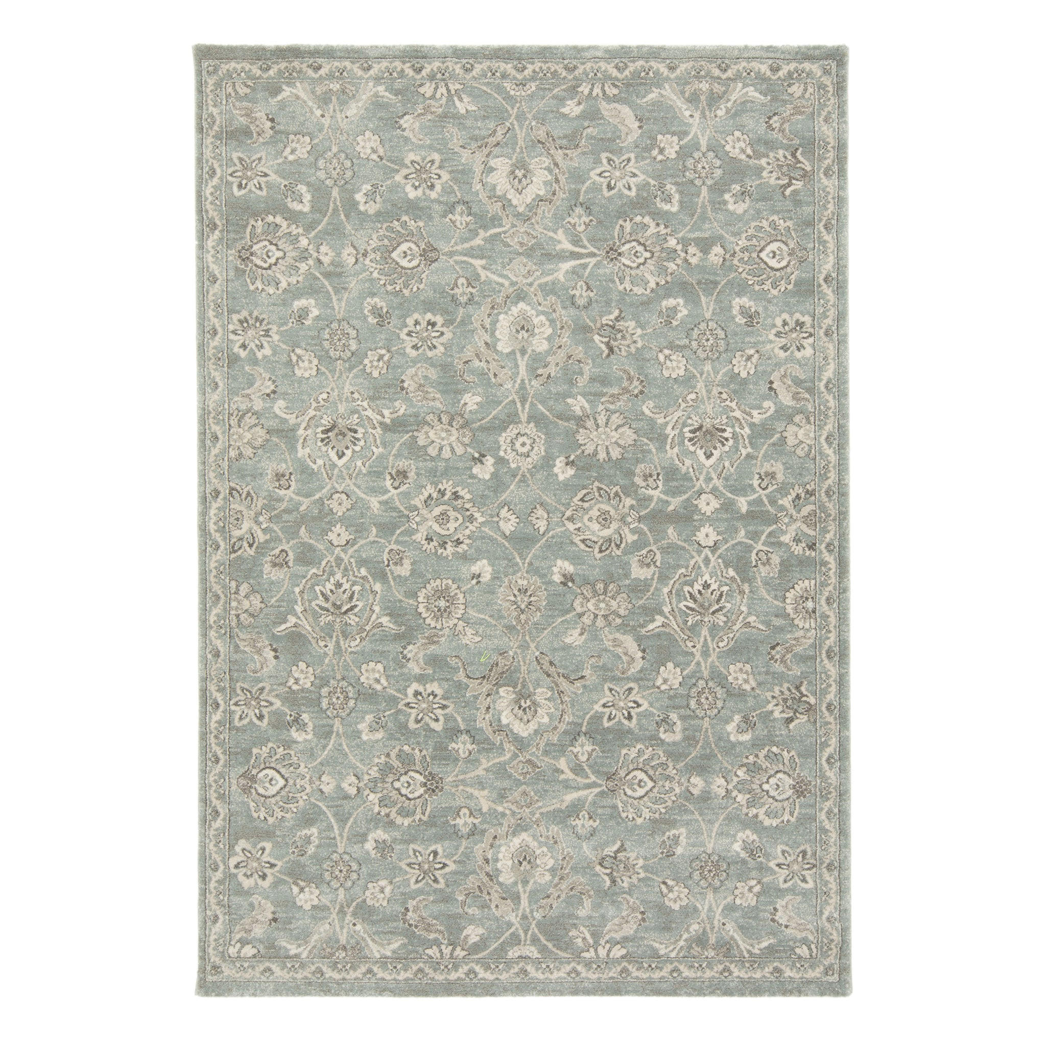 DESIGN Teppich mit Kurzflor blau - Blau, Textil (200/290cm) - AFK Living