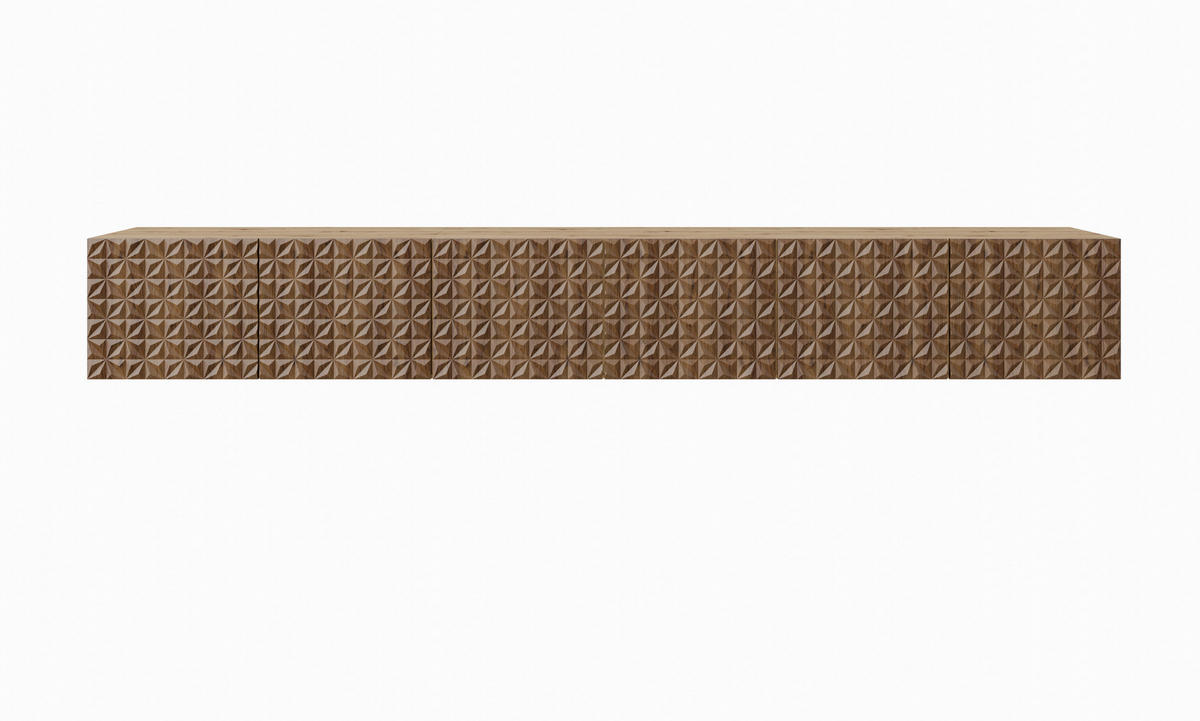 TV-SCHRANK CALI - Wildeiche/Eiche Artisan, Holzwerkstoff (300/41/40cm) - Meblini