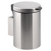 WAND-KOSMETIKEIMER 3 Liter, silber, Edelstahl - Edelstahlfarben, Metall (16/24/23cm) - bremermann
