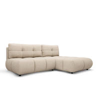 ECKSOFA Milorya Multicolor - Multicolor, Textil (230/90/170cm) - Pillovely