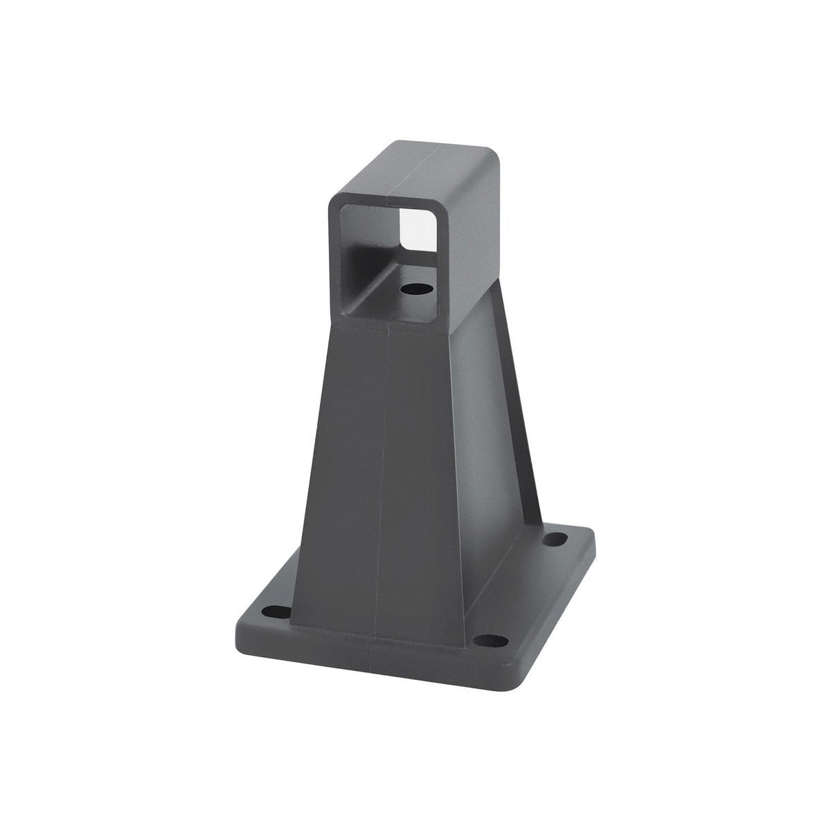 WANDHALTERUNG FÜR SEITENMARKISE - Grau, Kunststoff (8/13/9cm) - Hansiro