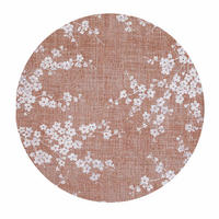 TEPPICH Copper Pink Sakura 140/140 cm - Rosa, Textil (140/140cm) - Louis De Poortere