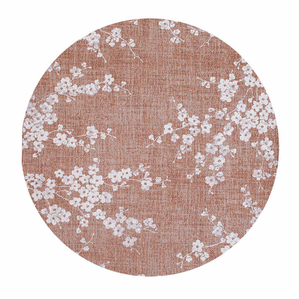 TEPPICH Copper Pink Sakura 140/140 cm - Rosa, Textil (140/140cm) - Louis De Poortere