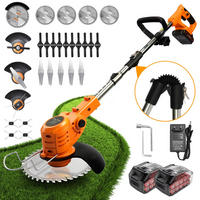 RASENTRIMMER 21V Akku - Orange, Metall (15/127cm) - CLTYQ